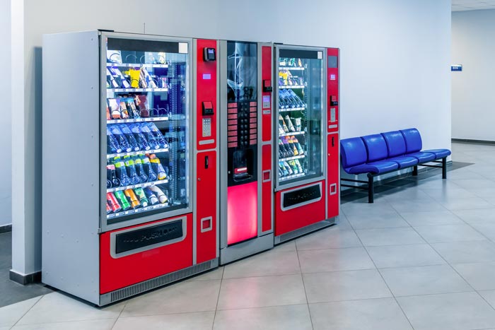 Vending Machines in hallway
